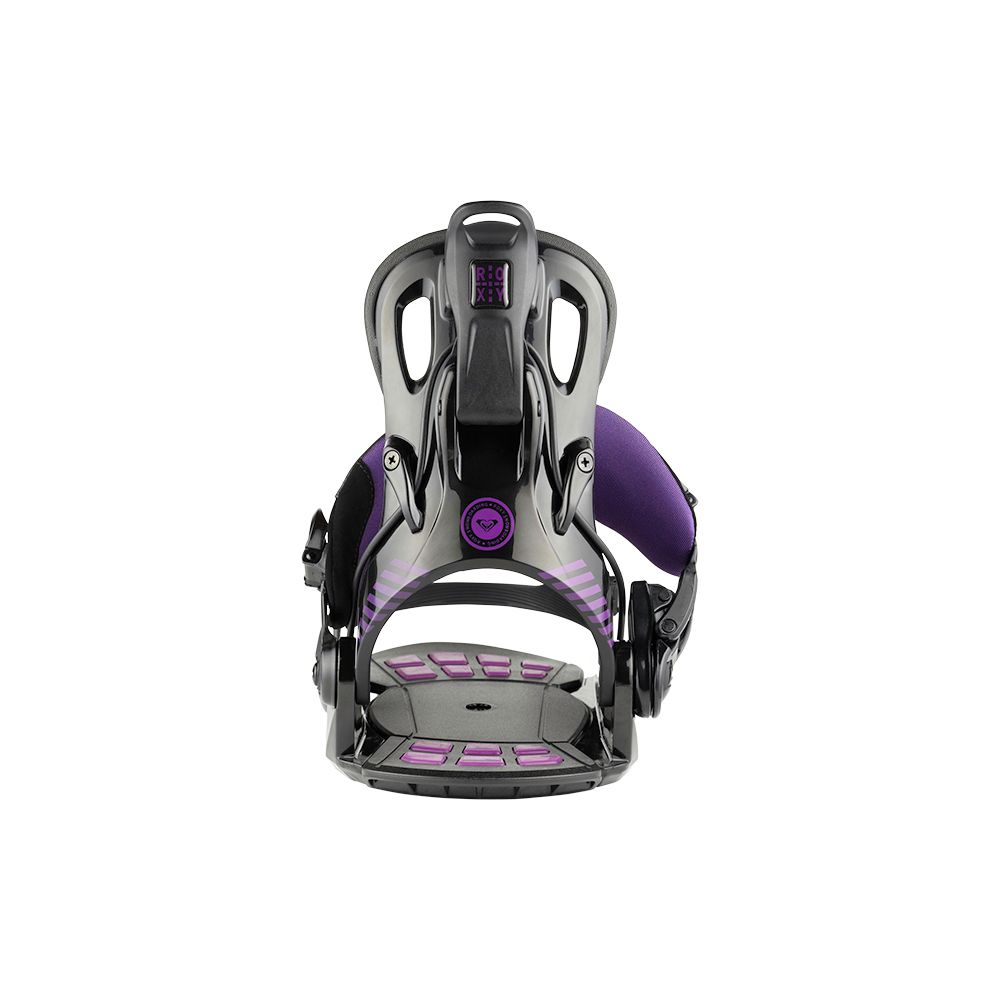 Roxy rock it dash snowboardbindung damen schwarz/lila im online ...