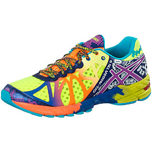 bunte asics laufschuhe